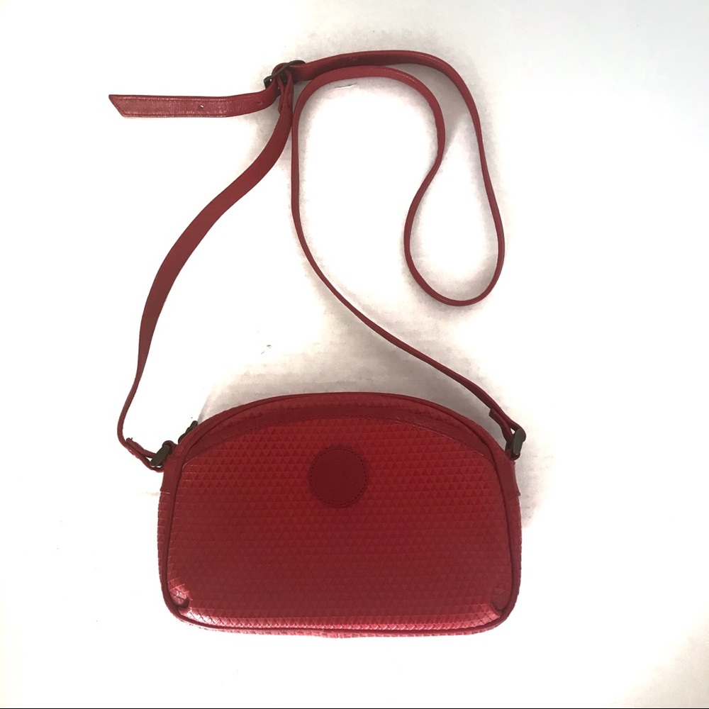 Vintage Liz Claiborne Red Purse - Picture 2 of 8